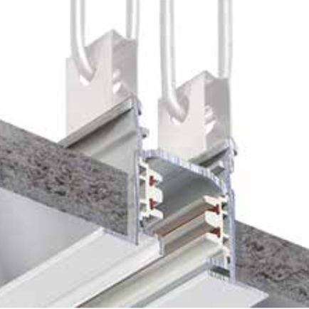 Eutrac - Recessed track